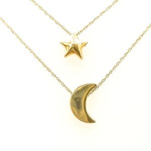 Star and Moon Necklace